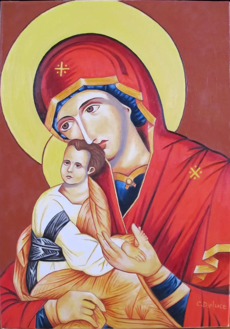 La Vierge et l'enfant